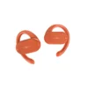 un par de audífonos over ear inalámbricos bluetooth hd313 naranja