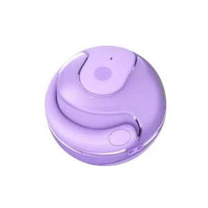 un par de audífonos over ear inalámbricos bluetooth jm13 morado 3