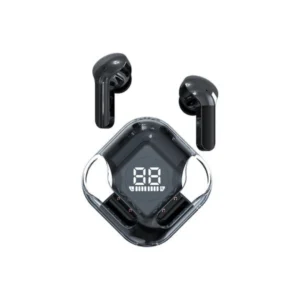 un par de audífonos bluetooth tm12 negro