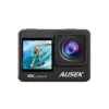 una camara deportiva de la marca ausek modelo Q60TR con calidad 4k