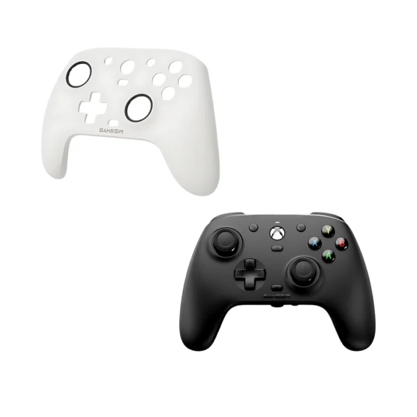 dos carcasas una color negro y una color blanco para tu gamesir g7 control para xbox