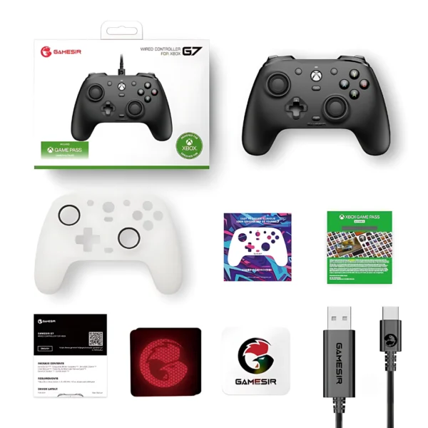 un control gamesir g7 para xbox certificado con todos sus accesorios incluida su caja