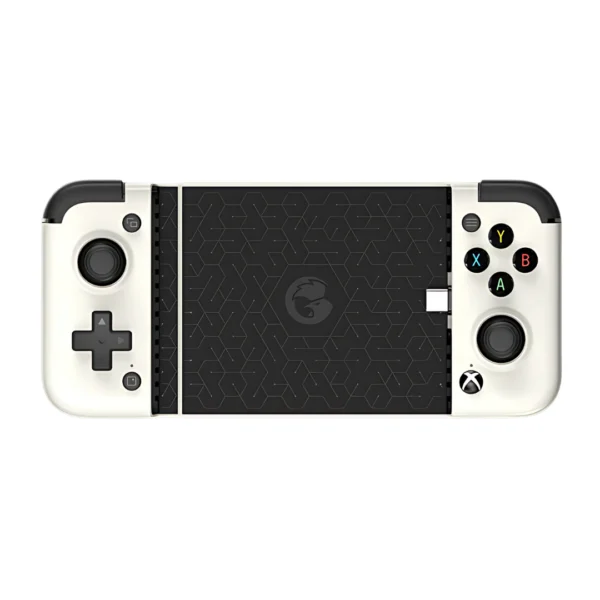 un control para celular color blanco de la marca gamesir x2 pro 4