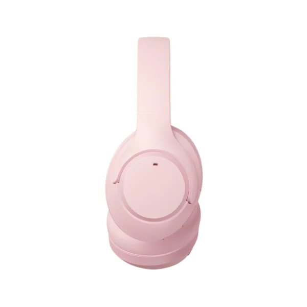 audífonos inalambricos tipo casco color rosado de la marca picun modelo f2 2