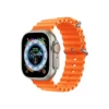 un smartwatch color naranja x8 ultra