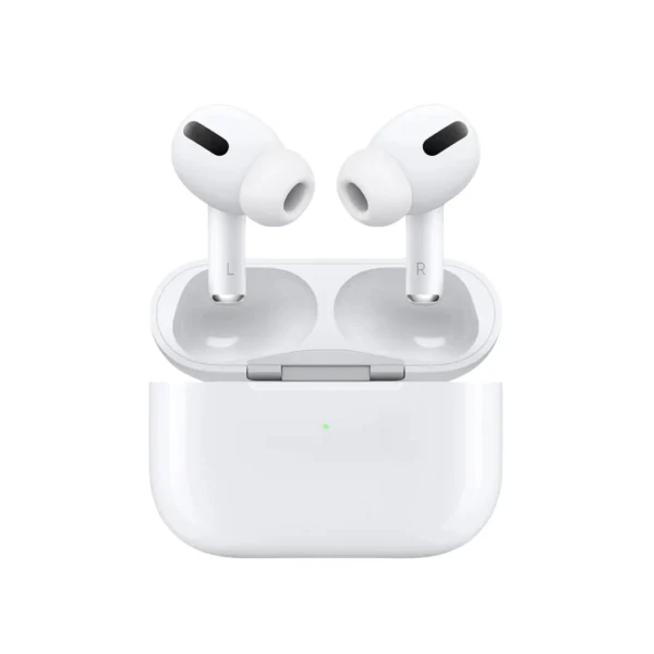 un par de audífonos bluetooth inpods pro en color blanco