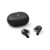 un par de audífonos bluetooth redondos color negro de la marca soundpeats modelo life 3