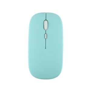 mouse inalámbrico conexión 2.4G celeste