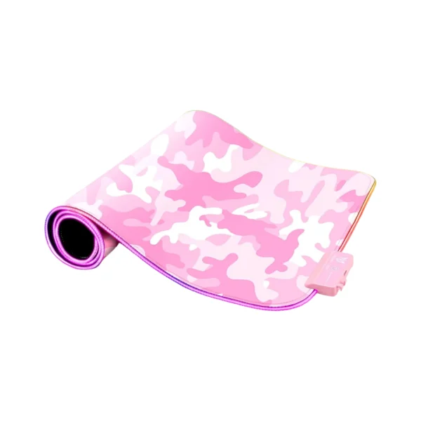 mousepad color rosado con estilo camuflado de la marca onikuma 3