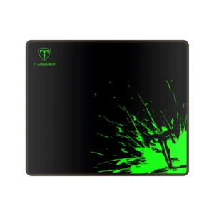 mousepad t-tmp200 en color negro con verde marca t-dagger