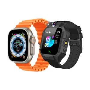 combo de smartwatch para adulto y niño AZ01 color negro