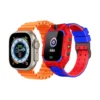 combo de smartwatch para adulto y niño AZ01 color rojo