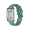 una smartband modelo c6 plus en color verde