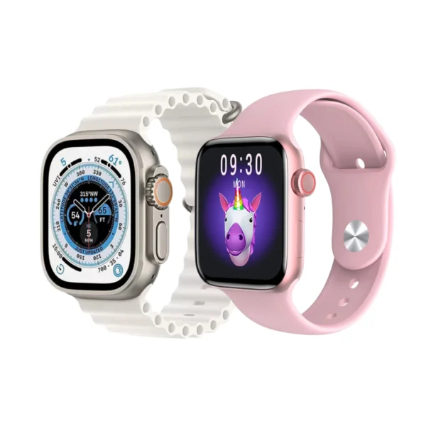 combo de smartwatch gama alta doble fendior blanco