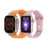 combo de smartwatch gama alta doble fendior naranja