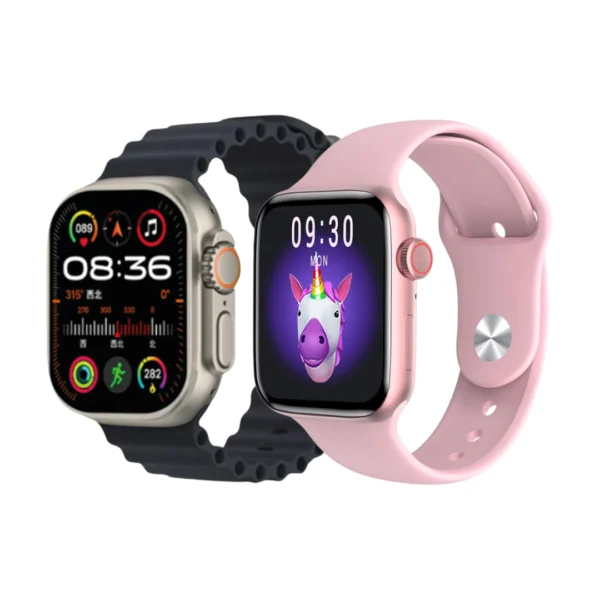 combo de smartwatch gama alta doble fendior negro