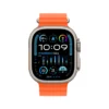 un smartwatch premium cuadrado modelo hello 3+ en color naranja