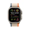 un smartwatch cuadrado d100 naranja okpu