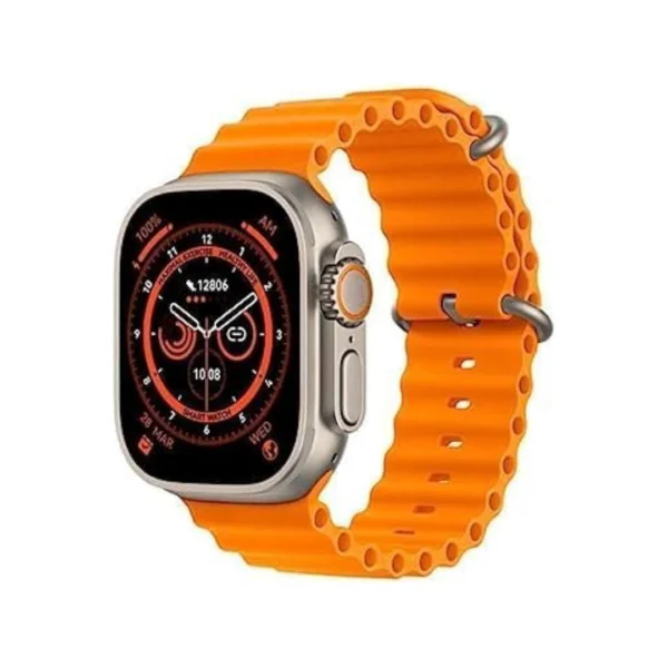 un smartwatch s8 ultra naranja