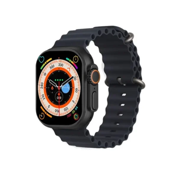 un smartwatch modelo t10 ultra en color negro