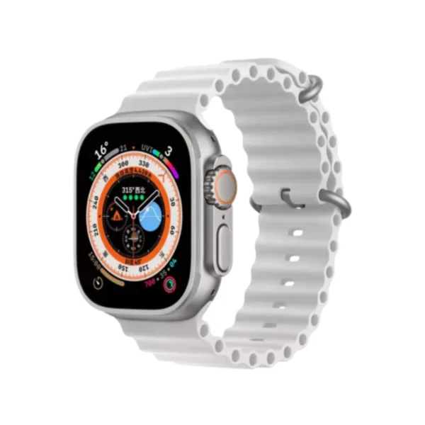 un smartwatch modelo t20 ultra 2 en color gris