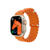 un smartwatch t900 ultra 2 big en color naranja