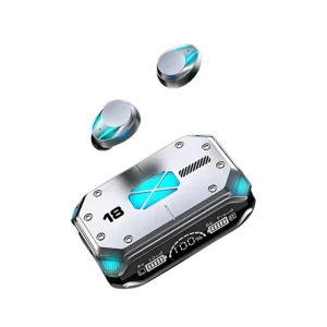 Audífonos M41 TWS Bluetooth 5.3 con Pantalla LED, Modo Gaming y Estuche de Carga