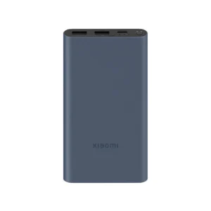 una batería portátil de la marca xiaomi en color azul de 10000 mah con una potencia de hasta 22.5 watts 2