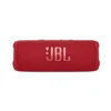 Una bocina color rojo modelo FLIP 6 de marca JBL conectividad bluetooth con resistencia contra agua y polvo 2