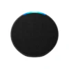 Una AMAZON ECHO en color Negro vista frontal