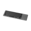 Un teclado low profile color gris oscuro de la marca Klip Xtreme modelo KCK-550S