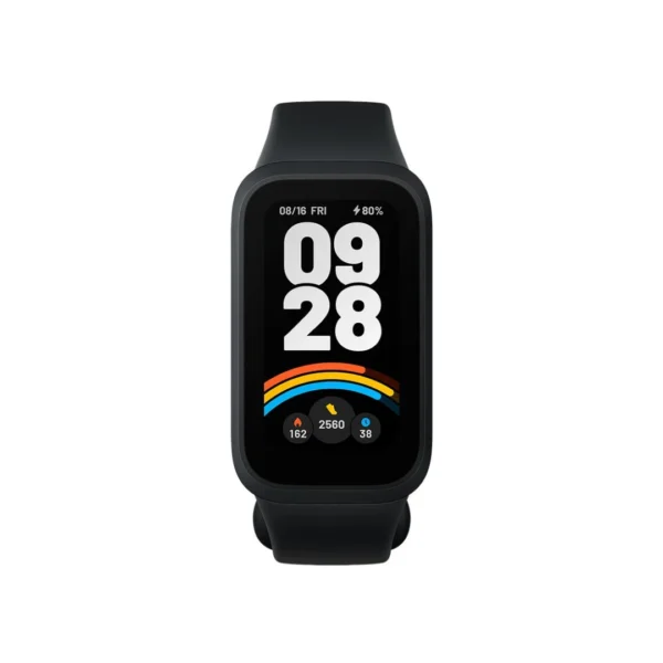 Una banda deportiva de la marca Xiaomi modelo smartband 9 active en color negro 2