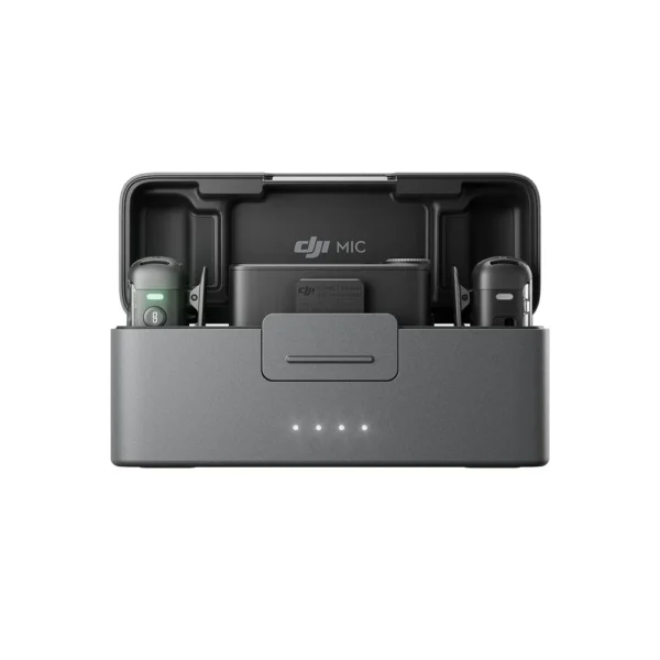 un kit de microfono de solapa profesional dji mic 2
