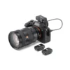 unos dji mic 2 conectados a una camara profesional sony