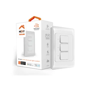 Interruptor de 3 vías Inteligente con conexión Wi-Fi | Nexxt  Home NHE-T100