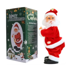 Santa Claus Bailarín Eléctrico estilo Twerking 🎅 Decoración Navideña