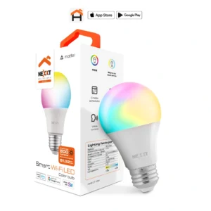 Foco Inteligente Nexxt NHB-C110M Wi-Fi LED Multicolor RGB con Matter