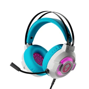 Xtech XTH‑M565SG Auriculares Gamer Ghost Spider LED Micrófono Cable 3.5mm USB (GRATIS STAND DE AUDIFONOS ST-01)