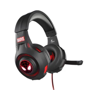 Xtech XTH‑M541SM Auriculares Gamer Spider‑Man Cableados Micrófono 3.5mm USB (GRATIS STAND PARA AUDIFONOS ST-01)