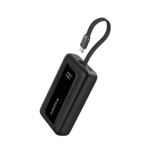 Power Bank Anker Zolo 10000mAh 30W Carga Rápida con Cable USB-C