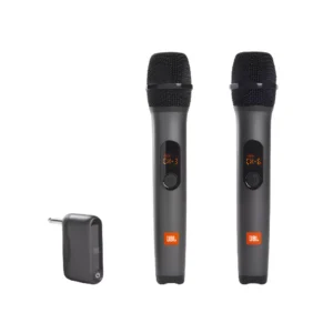 Micrófonos Inalámbricos JBL PartyBox Wireless Mic Dual Karaoke 2.4GHz