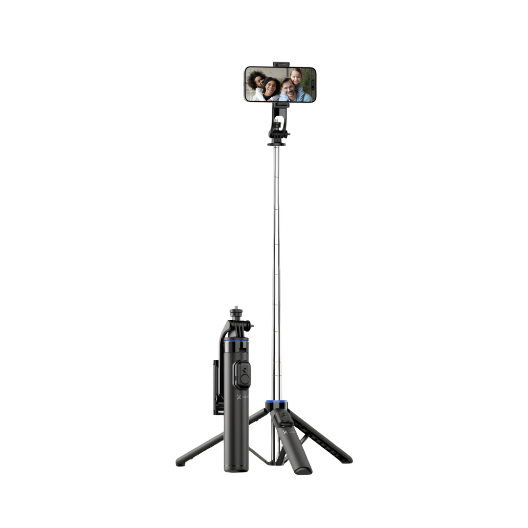 Selfie Stick con Trípode Xtech SnapFlex XSS-211 Bluetooth con Control Remoto