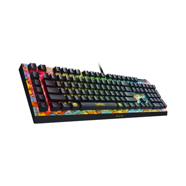 Teclado Gamer Razer BlackWidow V4 X Pokémon Edition RGB Mecánico - Sutoa