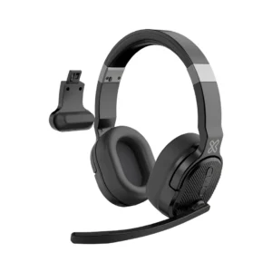 Audífonos Bluetooth Klip Xtreme DuoVox KCH-915 2 en 1 Mono y Estéreo para Videoconferencias Microsoft Teams