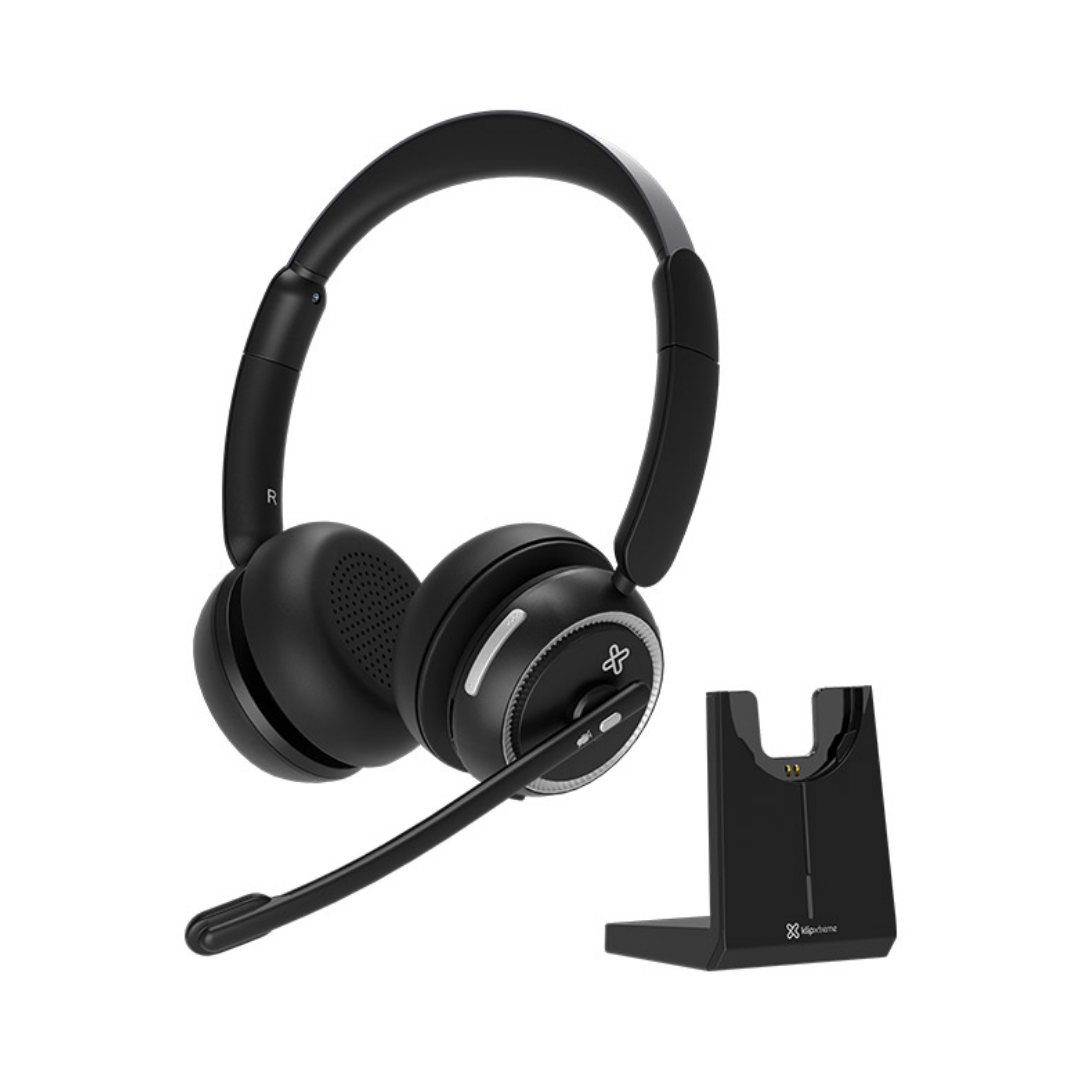 Audífonos Inalámbricos Klip Xtreme KCH-910 Bluetooth 5.3 con ENC, 60 Horas de Batería y Modo Gaming