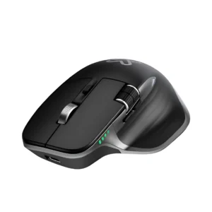 Mouse Inalámbrico Ergonómico Klip Xtreme ThumbGlide KMB-550 Bluetooth y 2.4GHz Recargable de 6 Botones