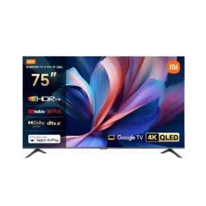 Smart TV Xiaomi TV A Pro 75" 2026 QLED 4K 120Hz Game Boost Google TV
