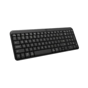 Teclado Inalámbrico Bluetooth Logitech K250 Compacto con Teclado Numérico y Diseño Resistente a Salpicaduras