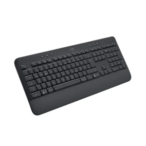 Teclado Inalámbrico Logitech Signature K650 Bluetooth y Logi Bolt con Reposamuñecas para Windows, macOS y Más