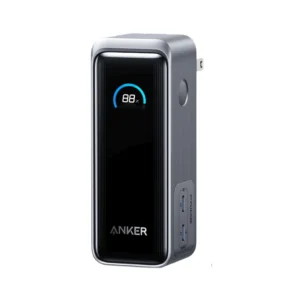 Power Bank Anker Prime Fusion 9,600mAh 65W con Cargador de Pared y Pantalla